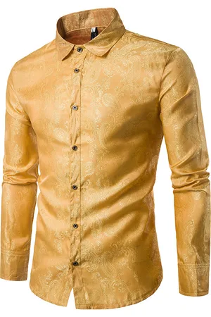 Allthemen Slim Fit Hemd mit besticktem Paisleymuster in
