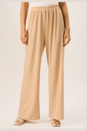 Gini London Strukturierte Pull-On-Hose mit weitem Bein