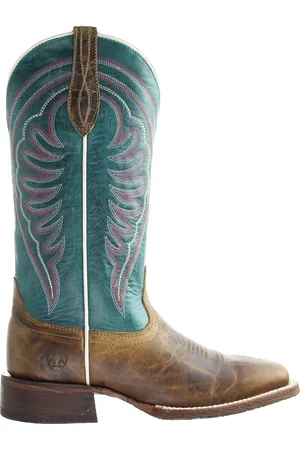 Ariat Circuit Shiloh Tabaco Womens Brown/Blue Stiefel