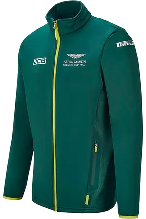 ASTON MARTIN F1 Offizieller Team Herren Green Softshelljacke