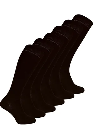 Sock Snob 6 Paar Damen lange Bambus Socken | Damen Kniestrümpfe