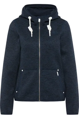 Icebound Serie yuka Strickfleecejacke Damen Melange