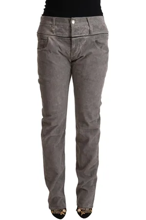 ACHT Gerade geschnittene Hose aus Baumwolle mit hoher Taille