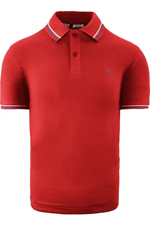 Champion Heritage Fit Mens Red Polo Shirt