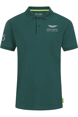 ASTON MARTIN F1 Sebastian Vettel Fahrer Herren Green Polo -Hemd