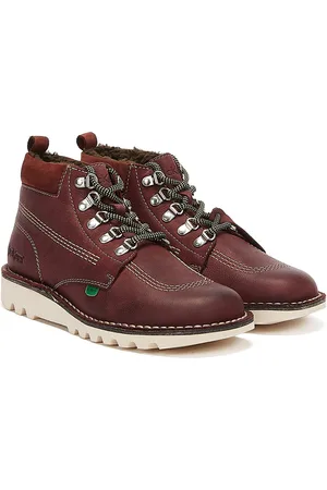 Kickers Hi Winterised Herren Burgundy Stiefel