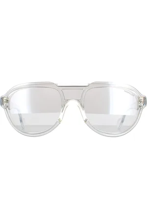 Moncler Runde Unisex Kristall grau Spiegel ML0055