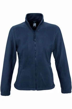Sols NORTH Fleecejacke - Damen (Marineblau)