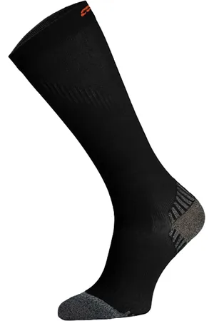COMODO 1 Paire Chaussettes Genou Sport Running Contention Homme Femme - Noir