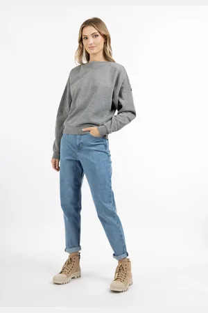 Dreimaster Sweatshirt Damen Melange