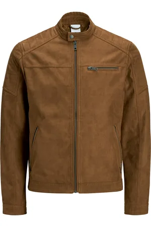 JACK & JONES Jacke aus Kunstleder