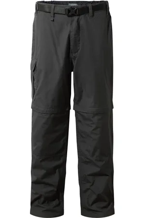 Craghoppers Mens Kiwi Cabrio-Hose (Black Pepper)