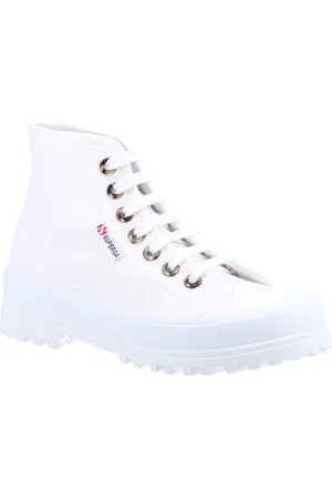 Superga 2341 Alpina Harz Ösen 100% Baumwolle Damen Stiefel