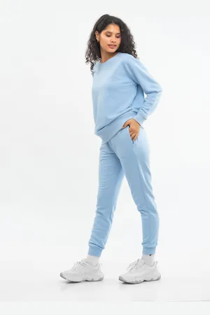 Tom Barron Damen Lässiger Oversize-Trainingsanzug-Set