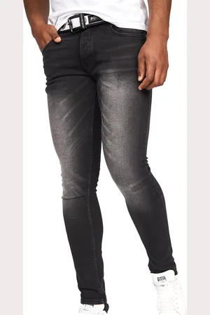 Crosshatch "Barbeck" Jeans für Herren (Schwärze)