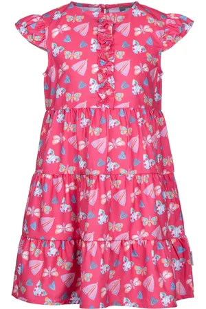 Trespass "Subtle" Freizeitkleid für Mädchen (Erdbeere)