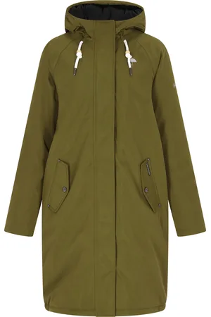 Schmuddelwedda Winterparka Damen oliv