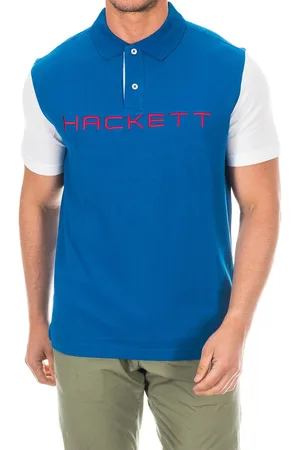 Hackett Kurzärmeliges Herren-Poloshirt mit Reverskragen HMX1008B