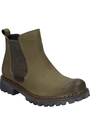 Josef Seibel Marta 03 | Stiefelette für Damen | Grün Marta 03, oliv-kombi
