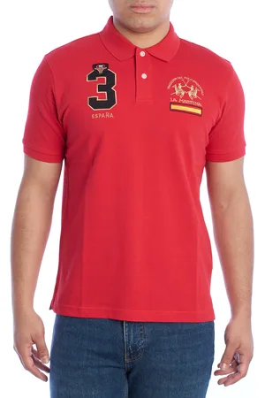 La Martina Kurzarm-Polo YMP315-PK031 Herren