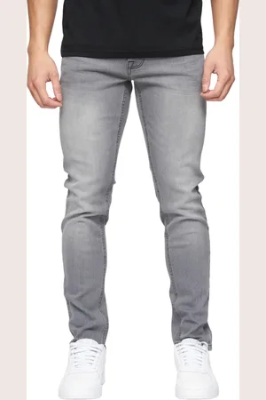 Crosshatch "Buraca" Jeans für Herren (Graue Wäsche)