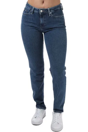 Tommy Hilfiger Rome Mid Rise Straight Jeans für Frauen aus Denim