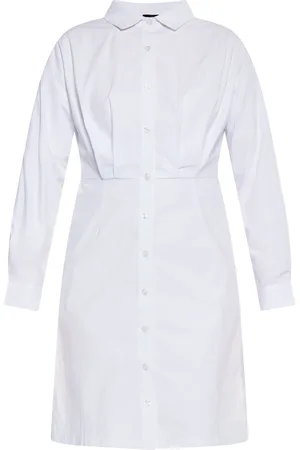 Dreimaster Kleid Damen weiss