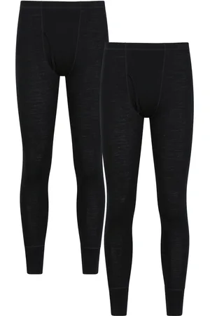 Mountain Warehouse Herren Merino Wool Base Layer Bottoms (2er Pack)