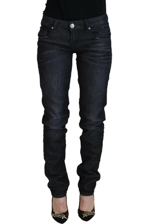 ACHT Slim Fit Casual Denim Jeans mit niedriger Taille
