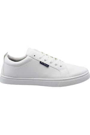 Ben Sherman Mickey Mens White Trainer