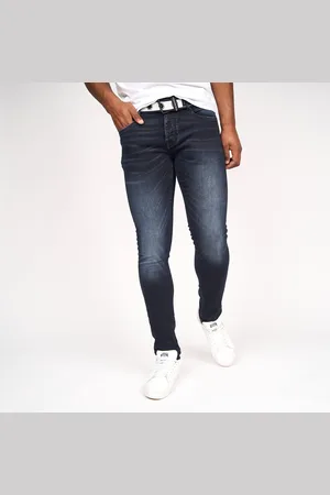 Crosshatch "Barbeck" Jeans für Herren (Dunkelblau)