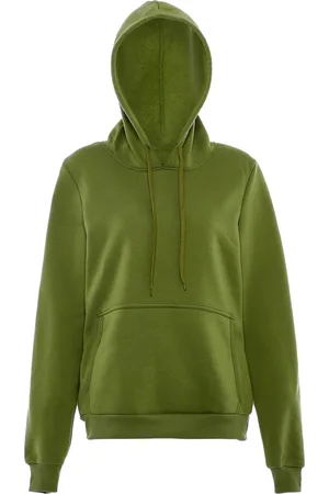 myMo Kapuzenpullover Damen Militär