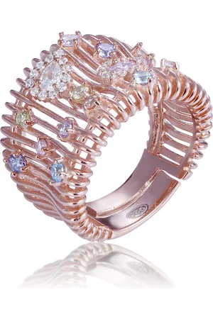 ORPHELIA Damen-Ring Sterling-Silber 925, Rosé, ZR-7446