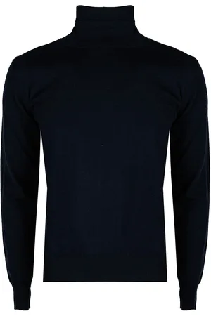Takeshy Kurosawa Pullover Herren dunkelblau
