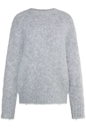 Dreimaster Strickpullover Damen melange