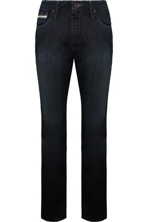 Vans Von der Wand V66 Slim Low -Rise gerade Bein Dark Denim Mens Jeans VK4F8F4