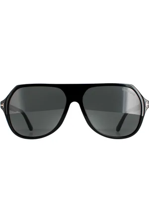 Tom Ford Aviator Mens glänzend rauchen FT0934-N Hayes Sonnenbrille
