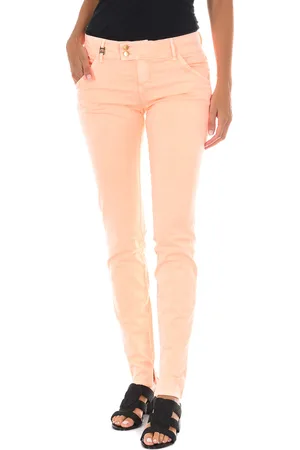 Met Damen Hose H-K-Chino Slim Fit Knöchellang