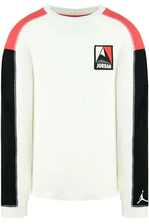Nike Jordan Logo LNG Sleeve Crew weiße Männer Winter Utility Thermal Top CT3382 100