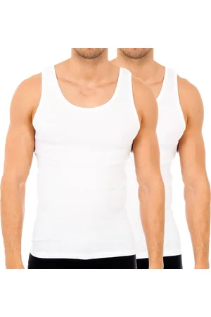 Abanderado 2er-Pack Unterhemden mit breiten Trägern für Herren, Modell AS02300.