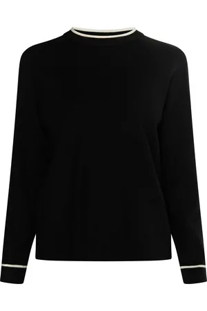 Dreimaster Strickpullover Damen -wollweiß