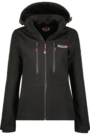 Geographical Norway Geografische Norwegen-Jacke für Damen. Die Jacke ist aus hochwertigem Polyester und Elastan gefertigt und hat ein warmes Innenfutter. Marke: Modellname: Softshell Jacket TimmexKategorie: Softshelljacke DamenMaterialien: Polyester und Elasta