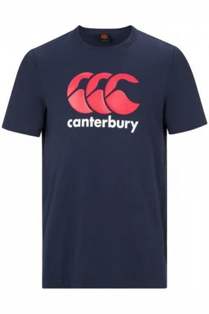 Canterbury Herren CCC Logo T-Shirt (Navy/Rot/Weiß)