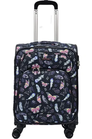 Infinity Leichte Koffer 8 Rad Gepäck Schmetterling Reise weiche Taschen