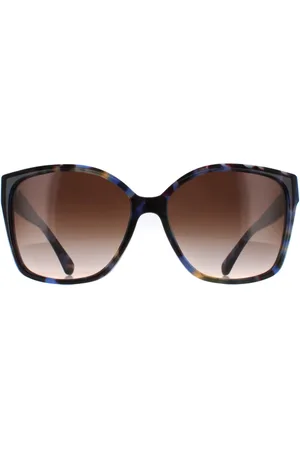 Michael Kors MK2201 Malia 395213 helderblauw schildpad bruin gradiÃ«nt zonnebril
