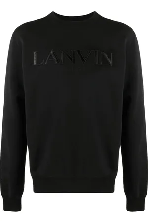 Lanvin Paris Logo besticktes Sweatshirt in