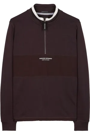 Weekend Offender Wochenendtäter Lusaka Herren dunkler Schokoladenpullover