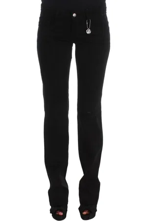 Costume National Slim-Fit-Bootcut-Jeans aus Baumwolle