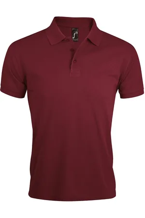 Sols Mens Prime Pique Plain Kurzarm-Poloshirt