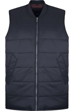 Ben Sherman Sterbte Männerschwarze Gilet